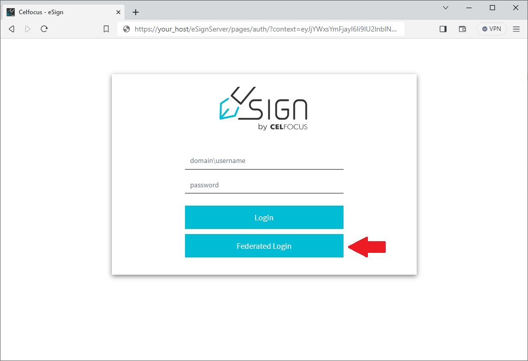 federated login